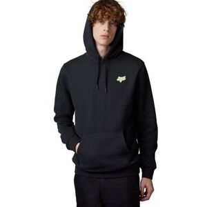 Fox Racing Hoodie Pullover Sweatshirt Black Medium‎ Motocross Kangaroo Pocket